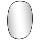 vidaXL fekete falitükör 40x30 cm