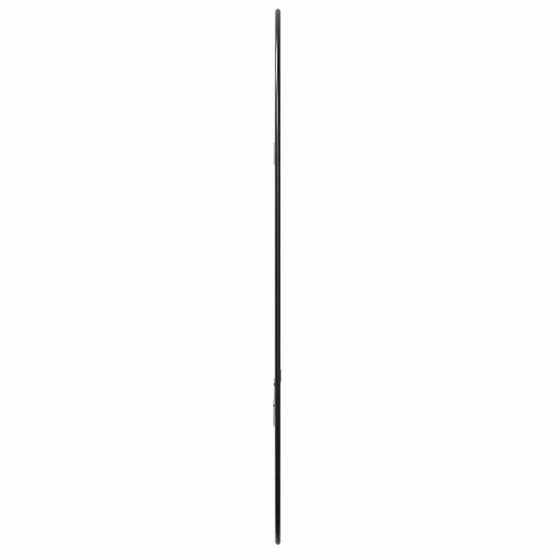 vidaXL fekete falitükör 50x35 cm
