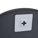 vidaXL fekete falitükör 50x35 cm