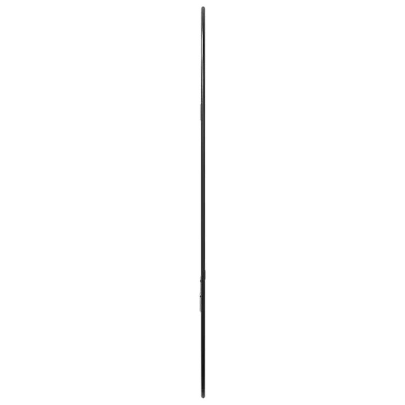 vidaXL fekete falitükör 60x40 cm