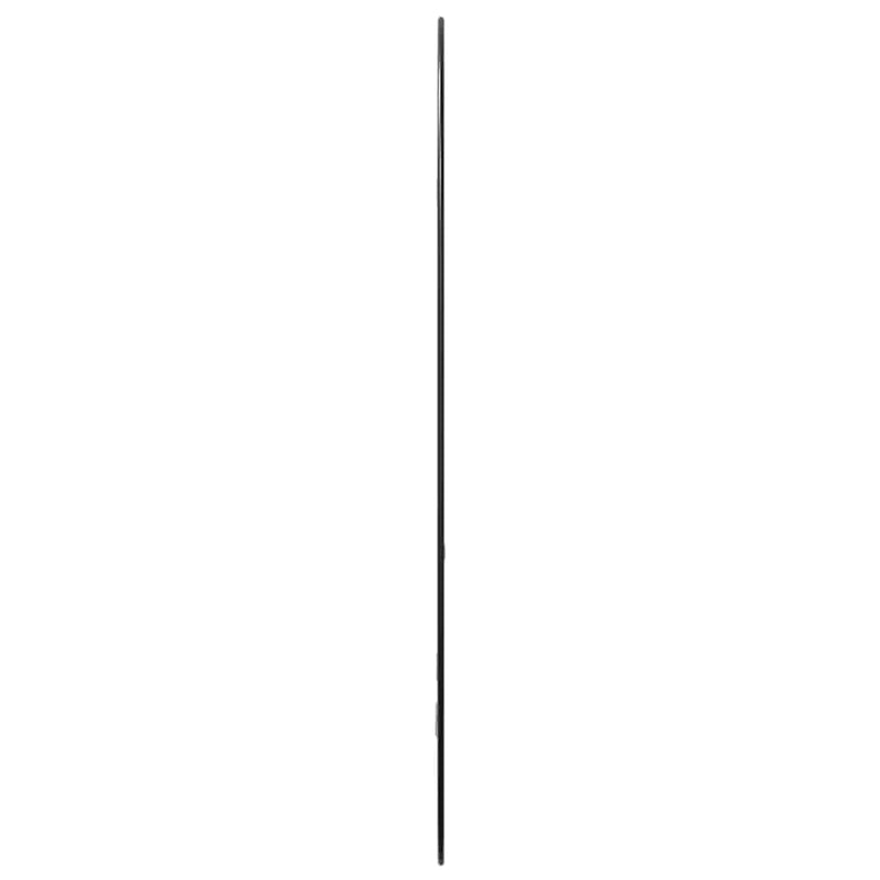 vidaXL fekete falitükör 70x45 cm
