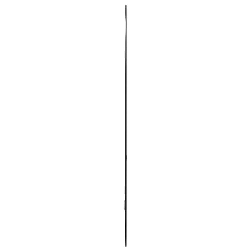 vidaXL fekete falitükör 80x50 cm