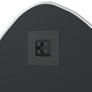 vidaXL ezüstszínű falitükör 50 x 40 cm