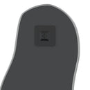 vidaXL ezüstszínű falitükör 70x30 cm