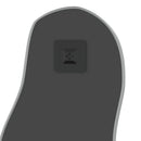 vidaXL ezüstszínű falitükör 90x40 cm