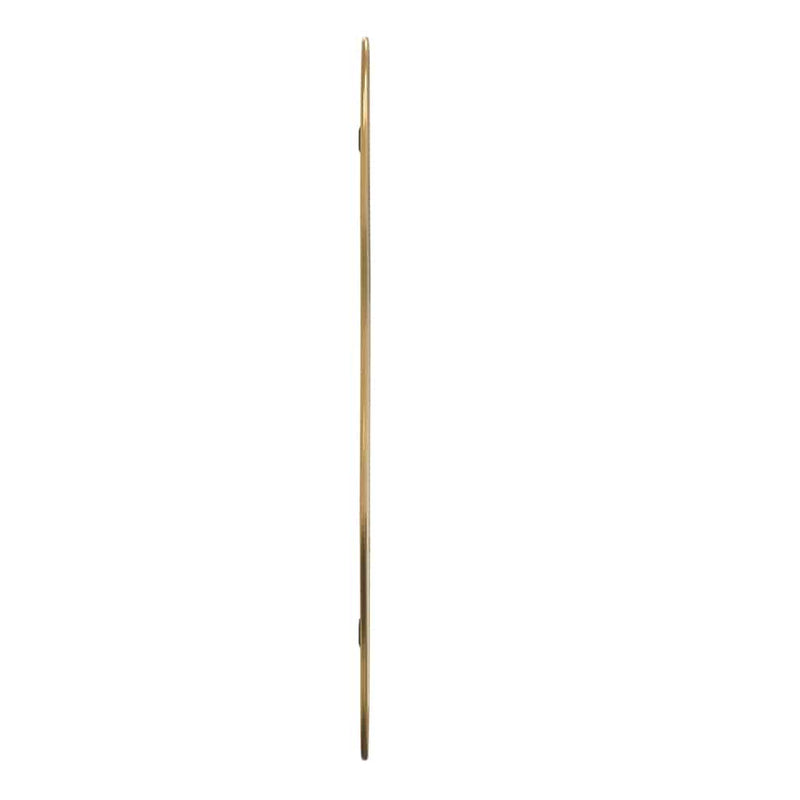 vidaXL aranyszínű falitükör 100x45 cm