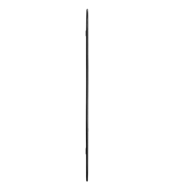 vidaXL fekete falitükör 60x25 cm