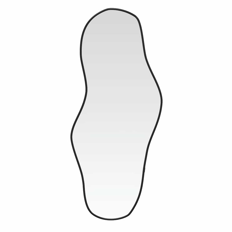 vidaXL fekete falitükör 70x30 cm