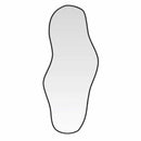 vidaXL fekete falitükör 100x45 cm