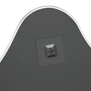 vidaXL ezüst falitükör 50 x 40 cm