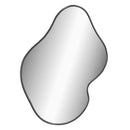 vidaXL fekete falitükör 50x40 cm