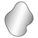 vidaXL fekete falitükör 60 x 50 cm