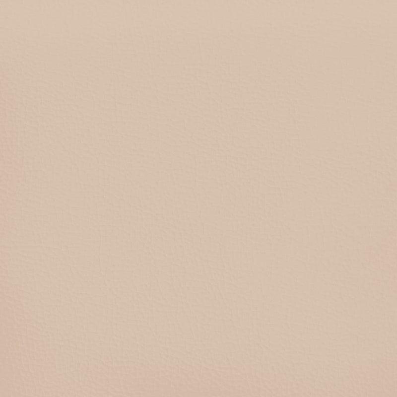 vidaXL cappuccino színű műbőr ágykeret 90 x 200 cm