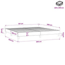 vidaXL sötétzöld bársony ágykeret matrac nélkül 80 x 200 cm