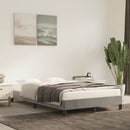 vidaXL világosszürke bársony ágykeret matrac nélkül 120x200 cm