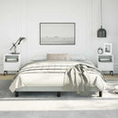 vidaXL világosszürke bársony ágykeret matrac nélkül 152 x 203 cm queen size méret