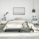 vidaXL sötétszürke bársony ágykeret matrac nélkül 152 x 203 cm queen size méret
