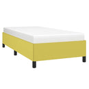 vidaXL zöld szövet ágykeret 90x190 cm