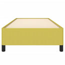 vidaXL zöld szövet ágykeret 90x190 cm