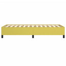 vidaXL zöld szövet ágykeret 90x190 cm