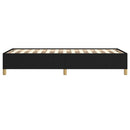vidaXL ágykeret matrac nélkül fekete 90x190 cm szövet
