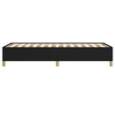 vidaXL ágykeret matrac nélkül fekete 90x200 cm szövet