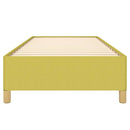 vidaXL zöld szövet ágykeret 90 x 200 cm