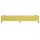 vidaXL zöld szövet ágykeret 90 x 200 cm