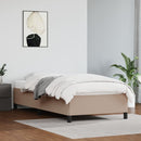 vidaXL cappuccino színű műbőr ágykeret matrac nélkül 80 x 200 cm
