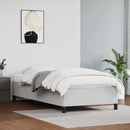vidaXL fehér műbőr ágykeret matrac nélkül 100x200 cm