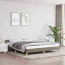 vidaXL tópszínű szövet ágykeret matrac nélkül 180 x 200 cm