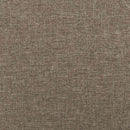 vidaXL tópszínű szövet ágykeret matrac nélkül 200 x 200 cm