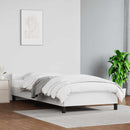 vidaXL fehér ágykeret fejtámlával matrac nélkül 90x200 cm