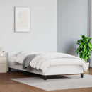 vidaXL fehér ágykeret fejtámlával matrac nélkül 100x200 cm