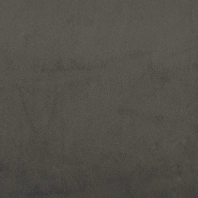 vidaXL sötétszürke bársony ágykeret matrac nélkül 120x200 cm