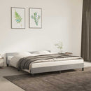 vidaXL világosszürke bársony ágykeret matrac nélkül 180 x 200 cm