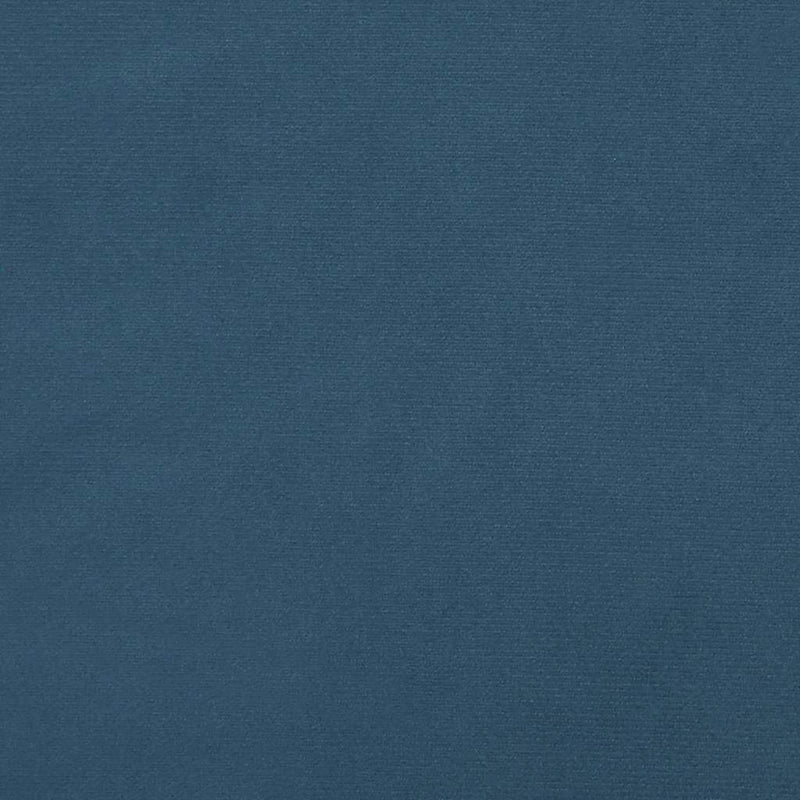 vidaXL sötétkék bársony ágykeret matrac nélkül 180x200 cm