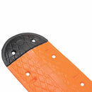 vidaXL sárga és fekete gumi sebességcsökkentő 129x32,5x4 cm