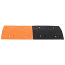 vidaXL sárga és fekete gumi sebességcsökkentő 97x32,5x4 cm