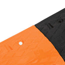 vidaXL sárga és fekete gumi sebességcsökkentő 97x32,5x4 cm