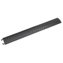 vidaXL 2 db fekete kábeltaposó 98,5 cm
