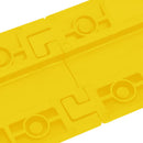vidaXL 2 db sárga kábeltaposó 98,5 cm