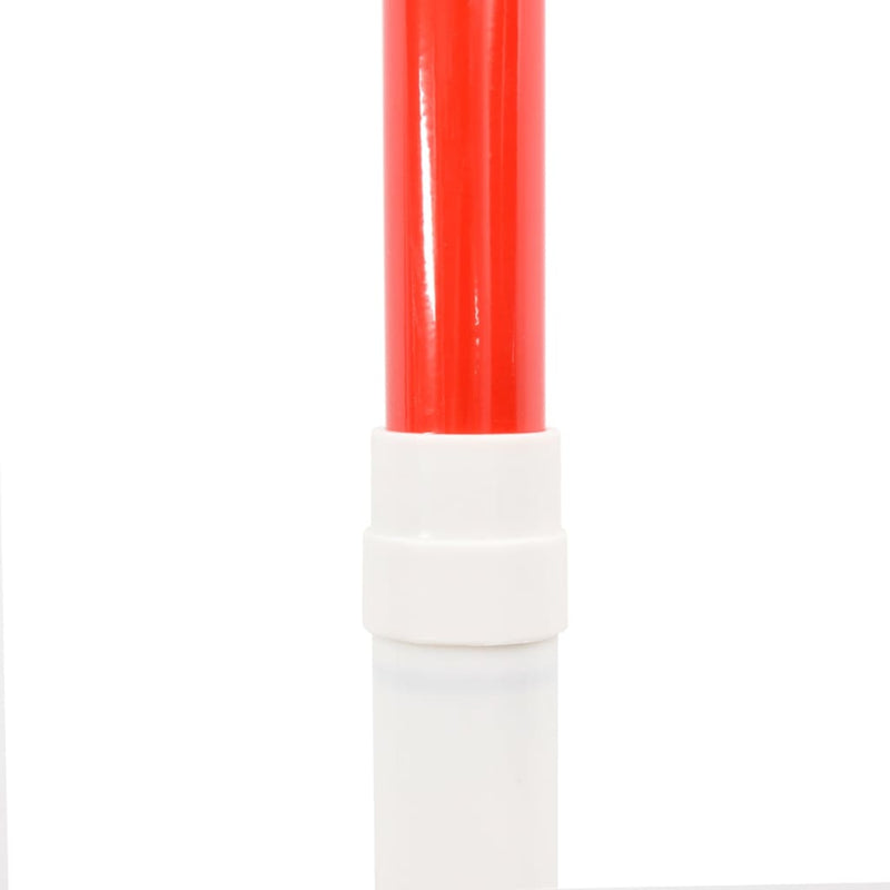 vidaXL 10 db ABS kihúzható terelőbója-korlát 116-197 cm