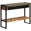 vidaXL tömör újrahasznosított fa tálalóasztal 110x30x76 cm