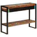 vidaXL tömör újrahasznosított fa tálalóasztal 110x30x76 cm