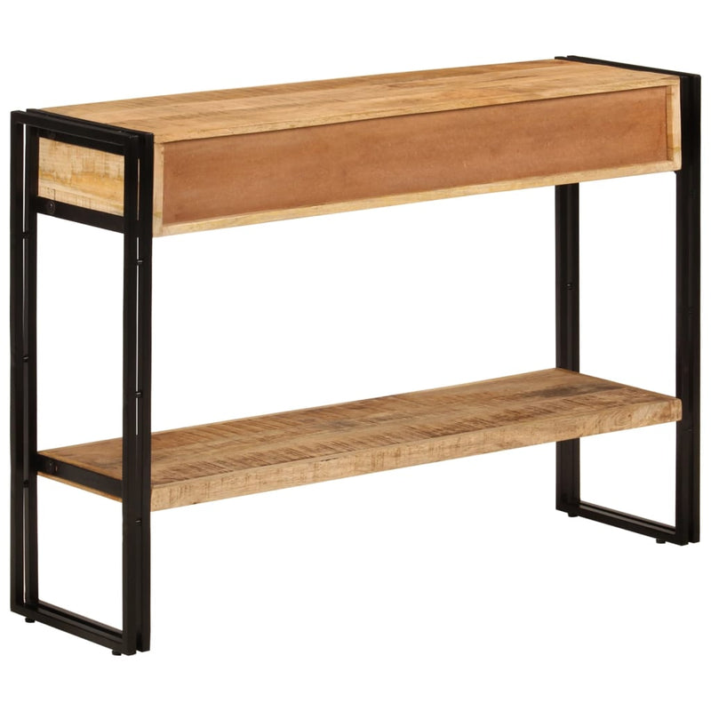 vidaXL tömör mangófa tálalóasztal 110 x 30 x 76 cm