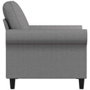 vidaXL világosszürke szövet kanapéfotel 60 cm