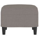 vidaXL tópszínű szövet lábzsámoly 60 x 50 x 41 cm