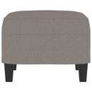 vidaXL tópszínű szövet lábzsámoly 60 x 50 x 41 cm