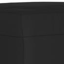 vidaXL fekete mikroszálas szövet lábzsámoly 60 x 50 x 41 cm